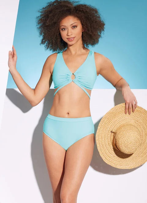 McCalls Swimsuits M8329 High-Cut One-Piece