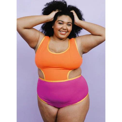 Simplicity Swimsuits S9609 Color-Block Bikini