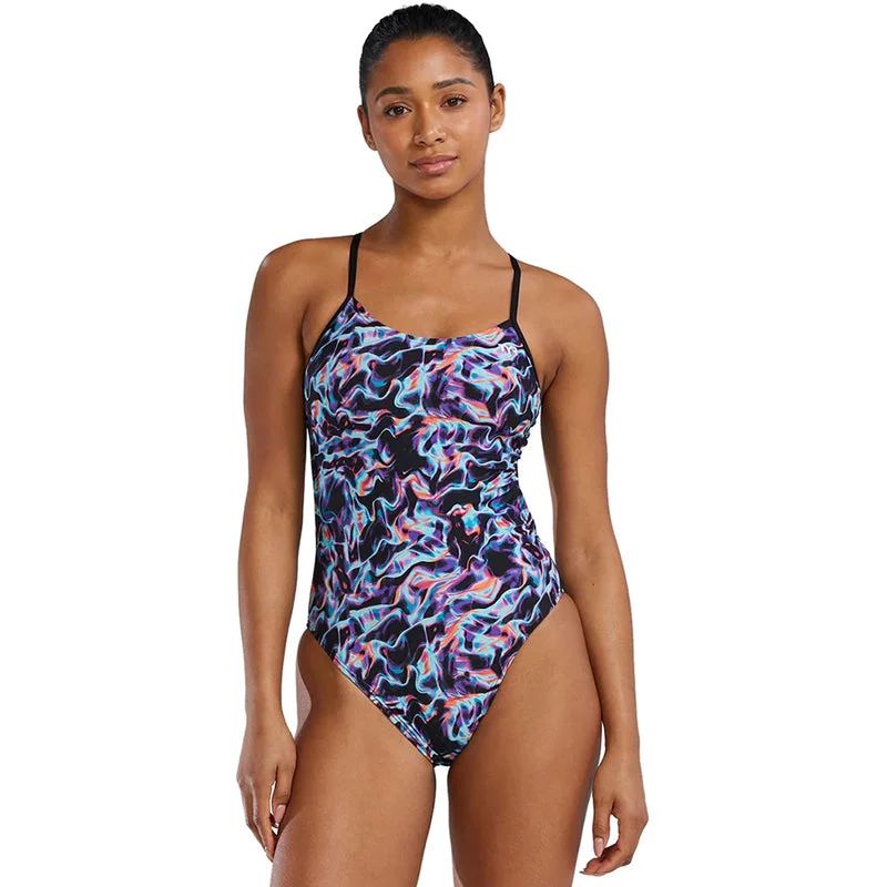 TYR - Energia Women's Cutoutfit Swimsuit - Multi Swim Skirt Set
