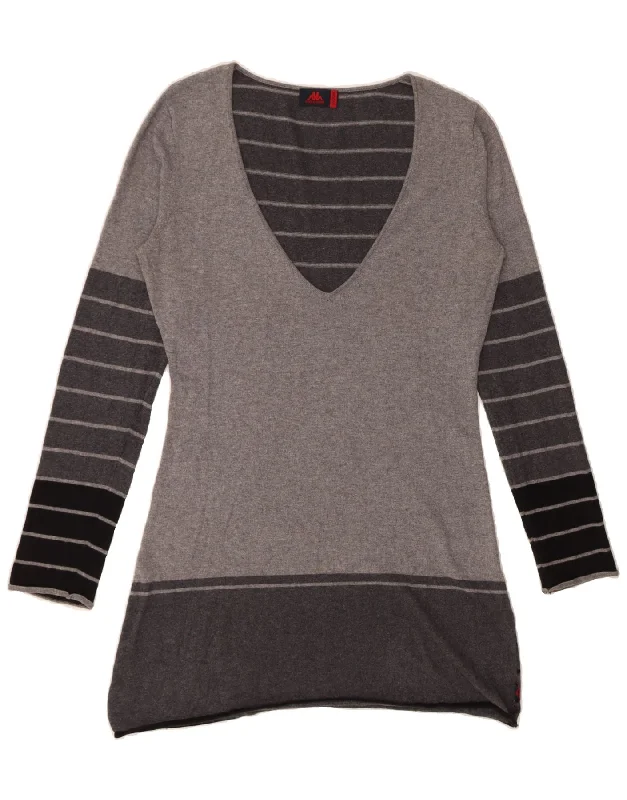 KAPPA Womens Long Sleeve Tunic Dress UK 14 Medium Grey Colourblock Tunics Print Colorful KAPPA Womens Long Sleeve Tunic Dress UK 14 Medium Grey Colourblock Tunics Print Colorful