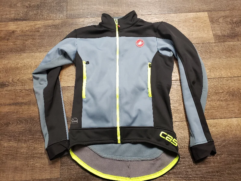 Castelli Gore Wind Stopper fleece cycling jacket women large trim fit Nylon Jacket Polyester Jacket Spandex Jacket Castelli Gore Wind Stopper fleece cycling jacket women large trim fit Nylon Jacket Polyester Jacket Spandex Jacket